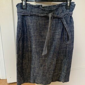 Jean Pencil Skirt